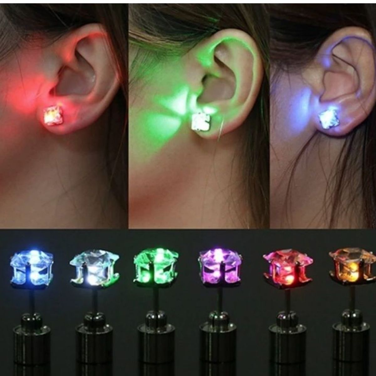 GENERICO - Aretes De Fiesta Intermitentes