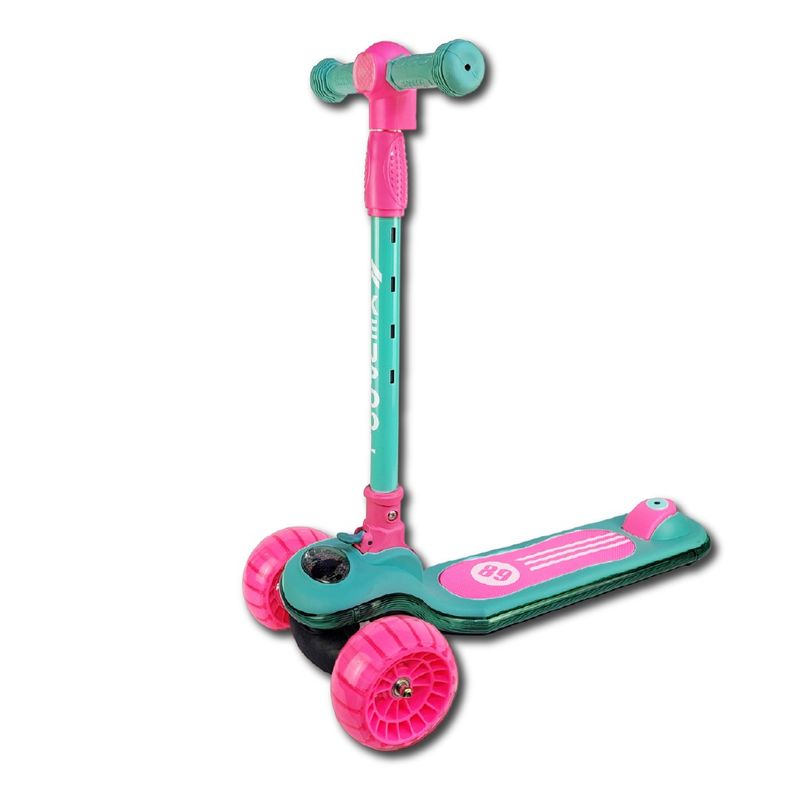 GENERICO - SCOOTER CALAMAR PARA NIÑAS MUSICAL ROSADO