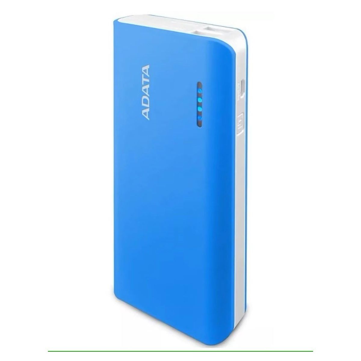ADATA - Adata Power Bank PT100 Azul Blanco 10000MAH - APT100-10000M-5V-CBLWH