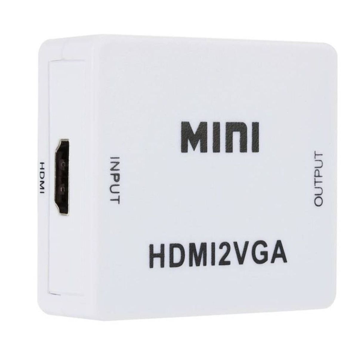 MINI - Convertidor Adaptador Video HDMI a VGA Full HD