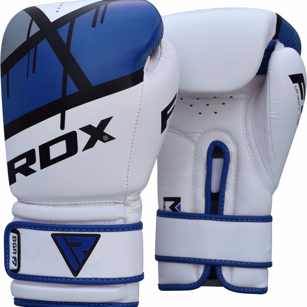 RDX - GUANTES DE BOXEO RDX BGR-F7 AZUL-14oz
