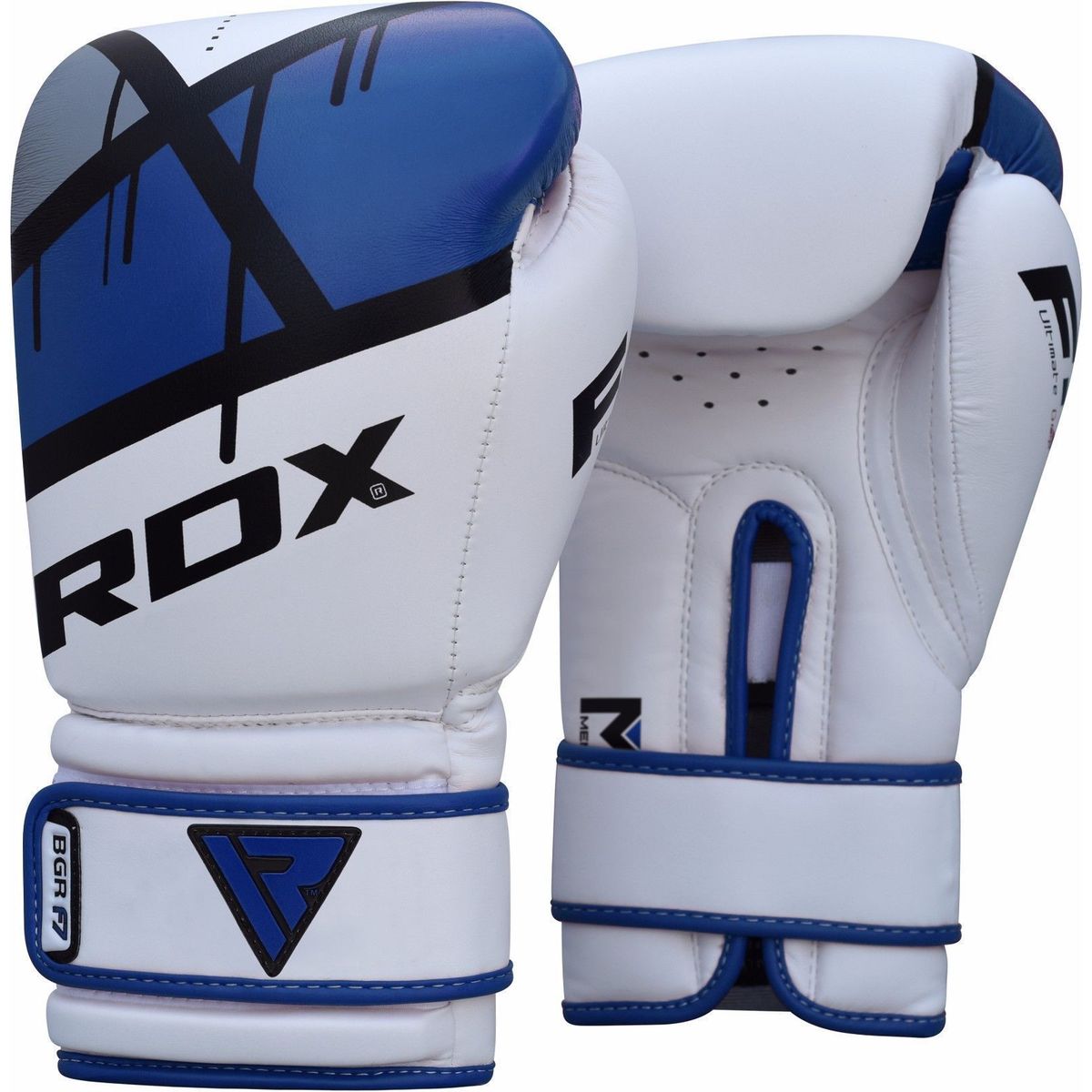 RDX - GUANTES DE BOXEO RDX BGR-F7 AZUL-14oz