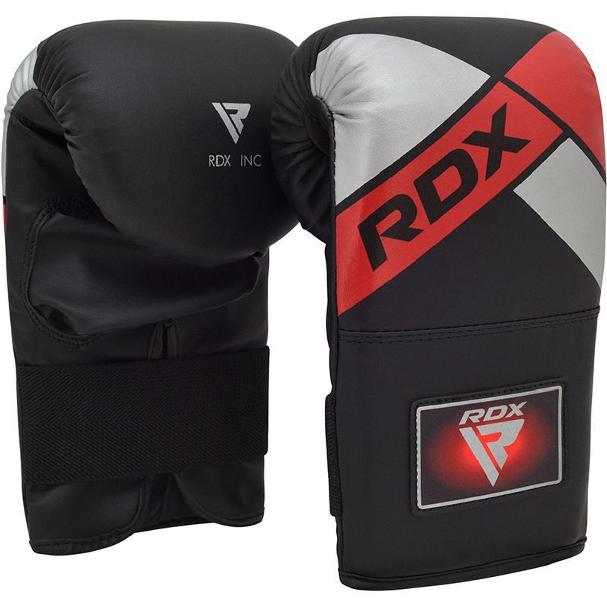 RDX - GUANTES DE SACO DE BOXEO RDX BMR-F2SB PLATEADO-NEGRO