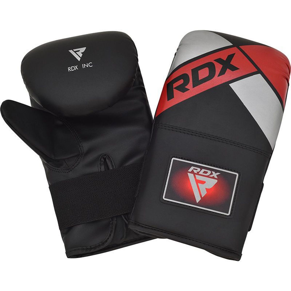 RDX - GUANTES DE SACO DE BOXEO RDX BMR-F2SB PLATEADO-NEGRO
