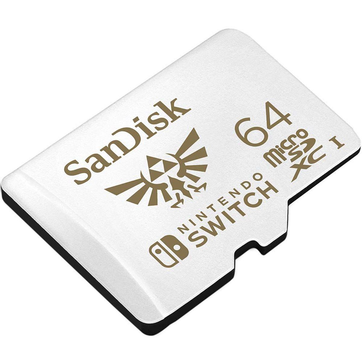SANDISK - SanDisk 64GB UHS-I MicroSDXC 100Mbps Nintendo Switch SDSQXAT