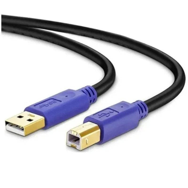 GENERICO - Cable Usb Para Impresora Epson Hp Canon Xerox Brother 150mt