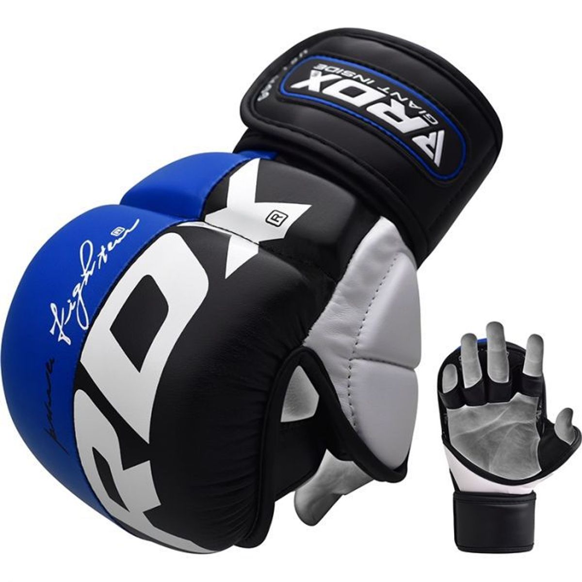 RDX - RDX T6 GUANTES MMA DE SPARRING AZUL-L
