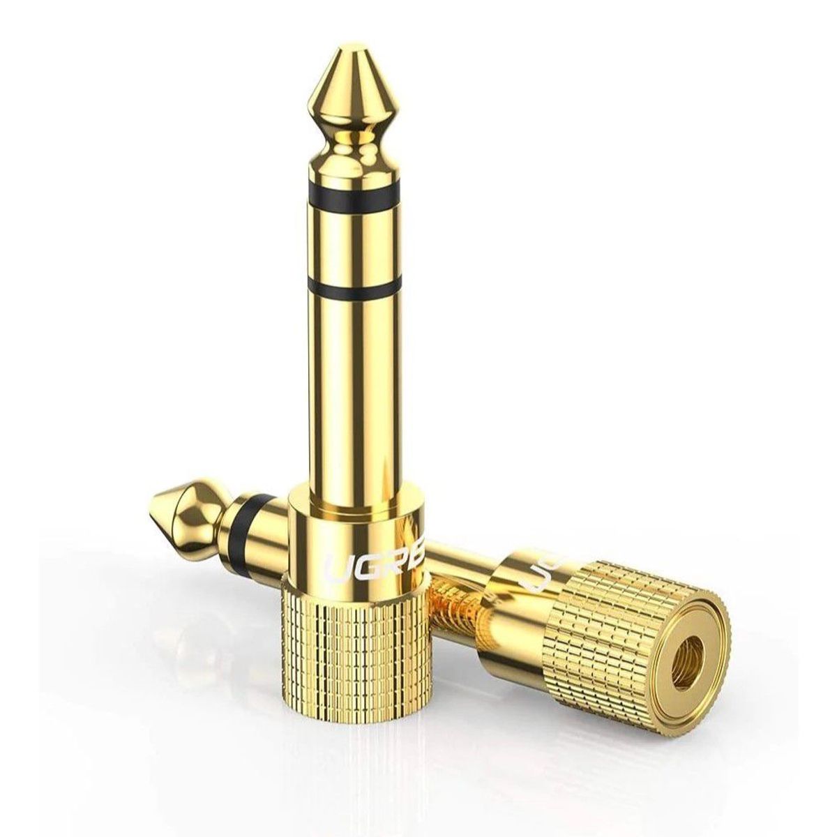 UGREEN - Ugreen Adaptador Audio 3.5mm Hembra a 6.5mm Macho Plug & Play - 20503