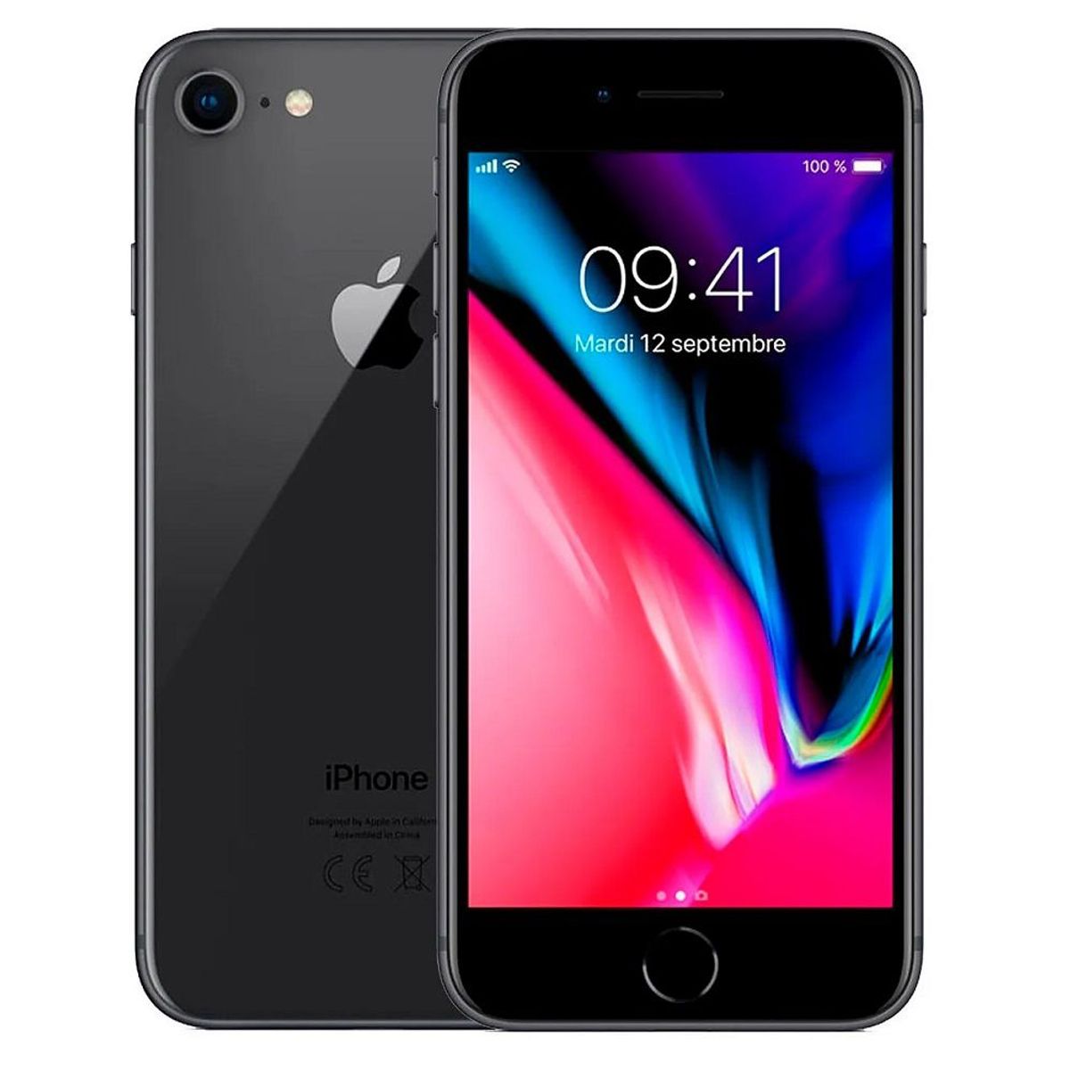 APPLE - iPhone 8 128GB 2GB Negro - REACONDICIONADO
