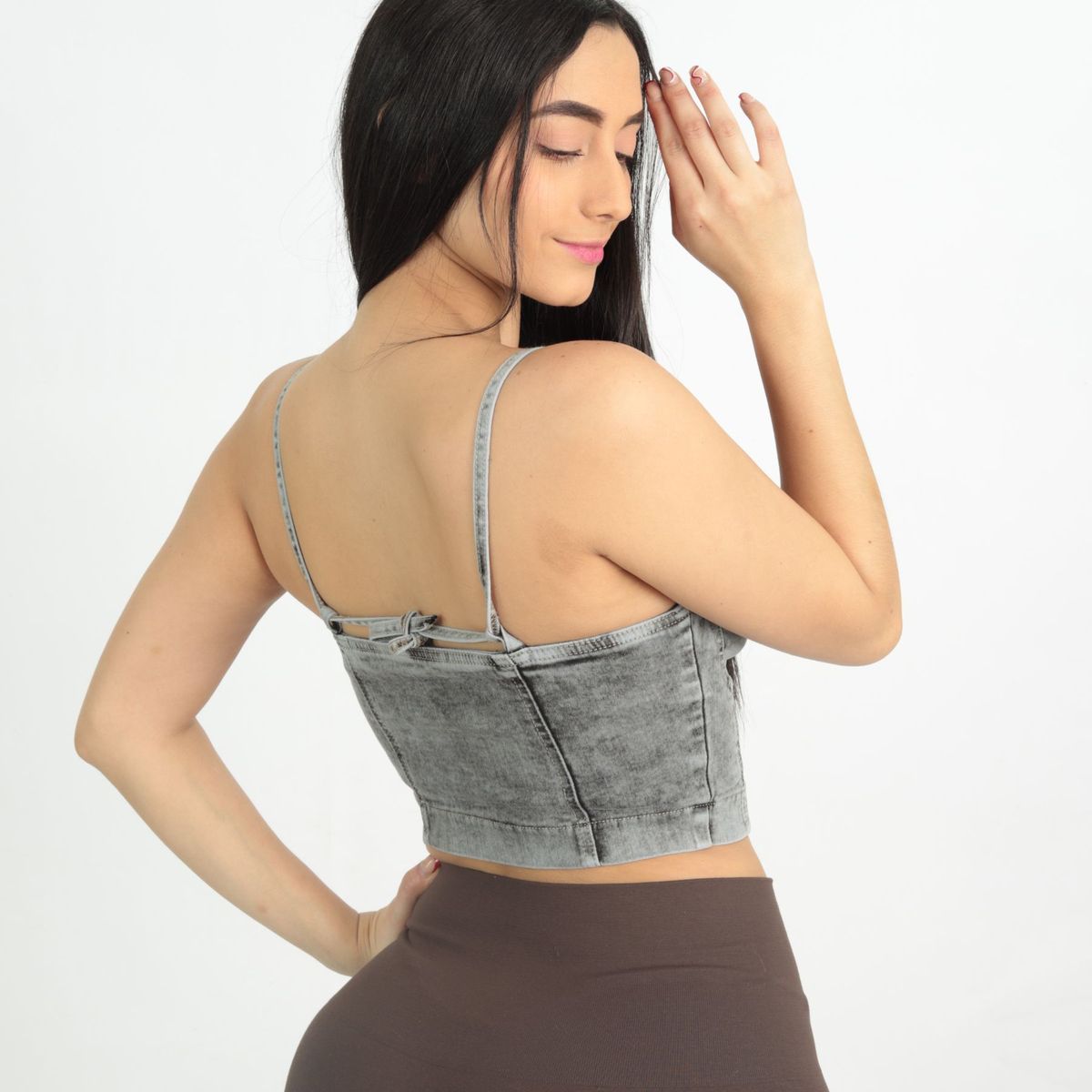 BENCUS JEANS - Top Jean Mujer Cadenas Moda Colombiana Exclusivo