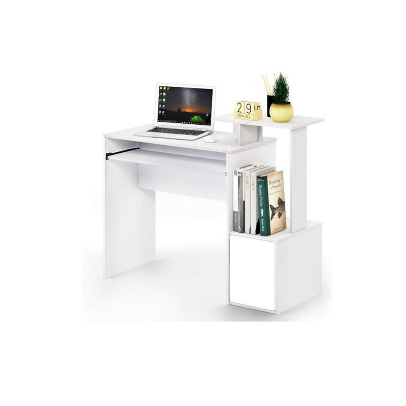 MUEBLES CRISOSTOMO - Escritorio para impresora blanco 100cm