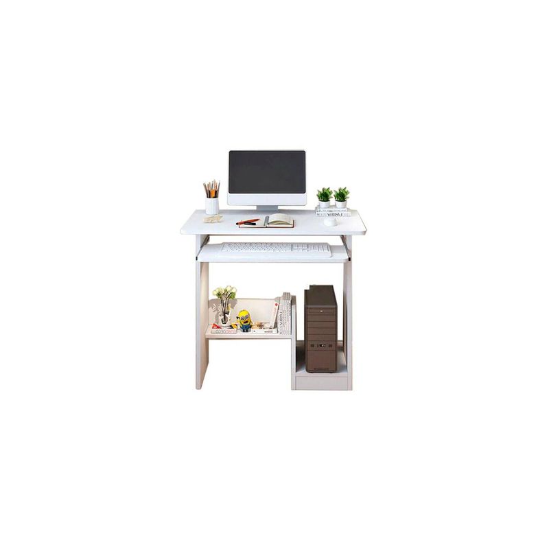 MUEBLES CRISOSTOMO - Escritorio cómputo juvenil blanco