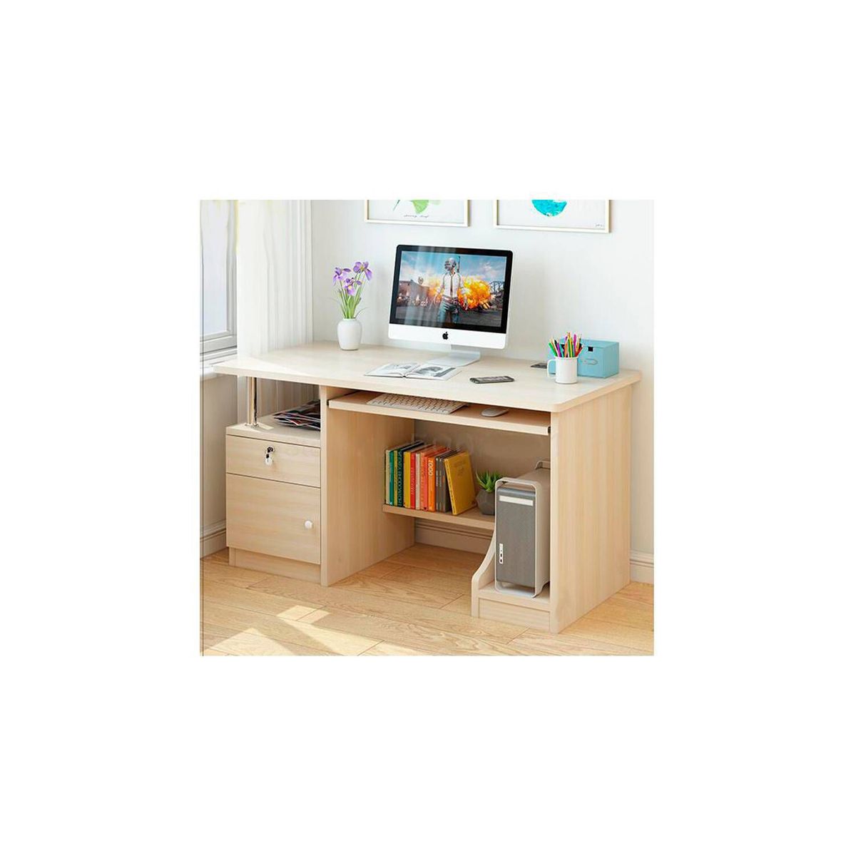 MUEBLES CRISOSTOMO - Escritorio para computadora manzano120