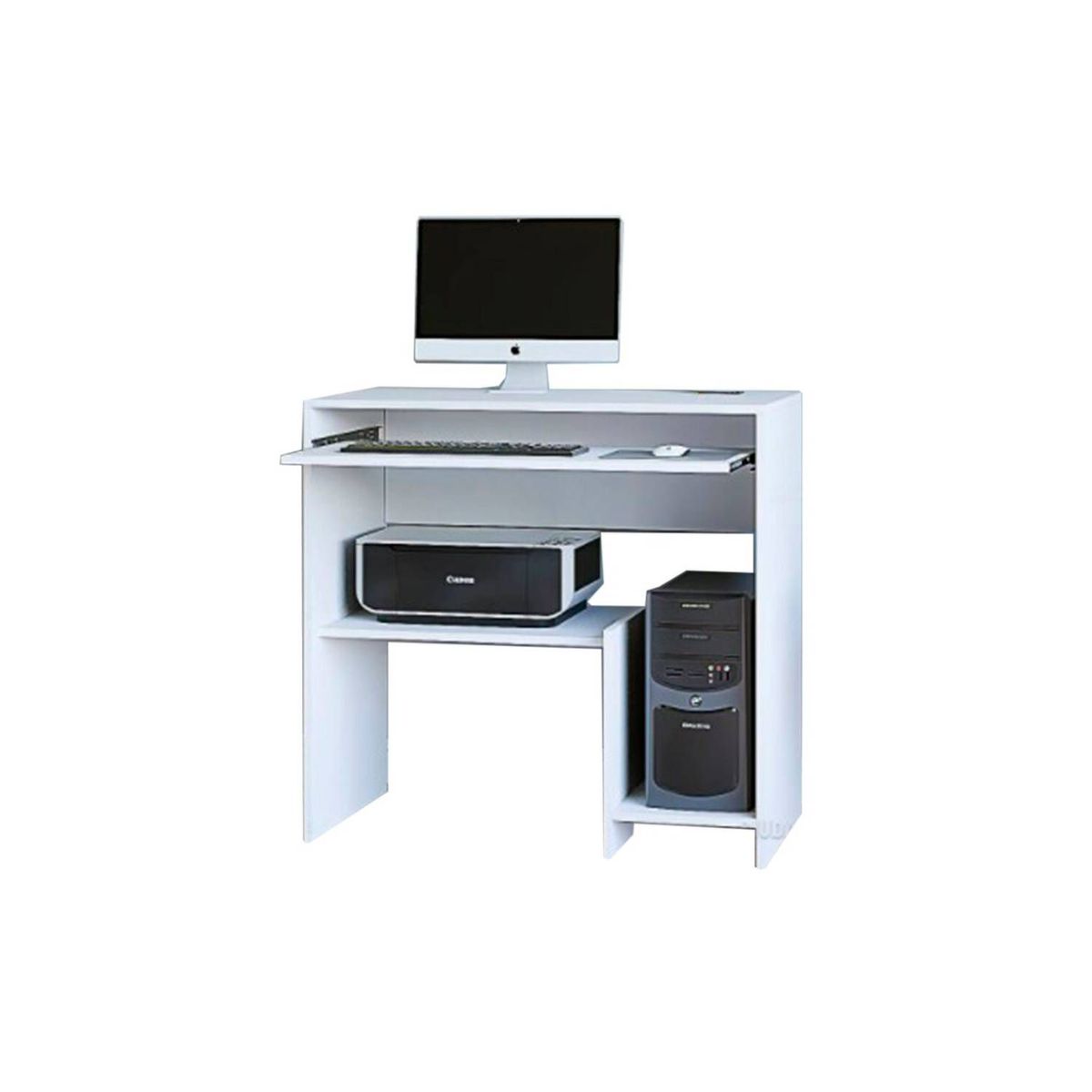 MUEBLES CRISOSTOMO - Escritorio atlanta blanco 80cm