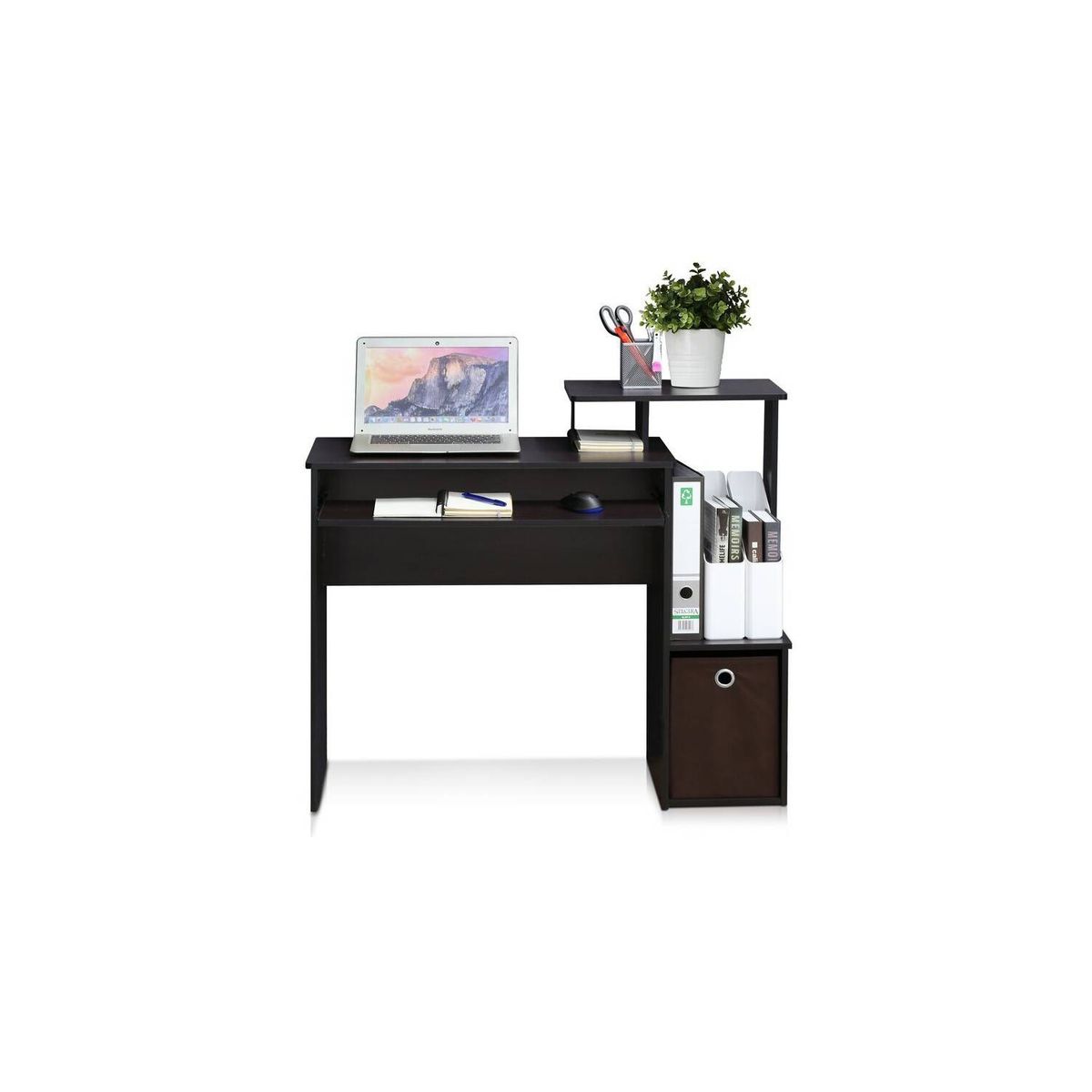 MUEBLES CRISOSTOMO - Escritorio para impresora wengue 100cm