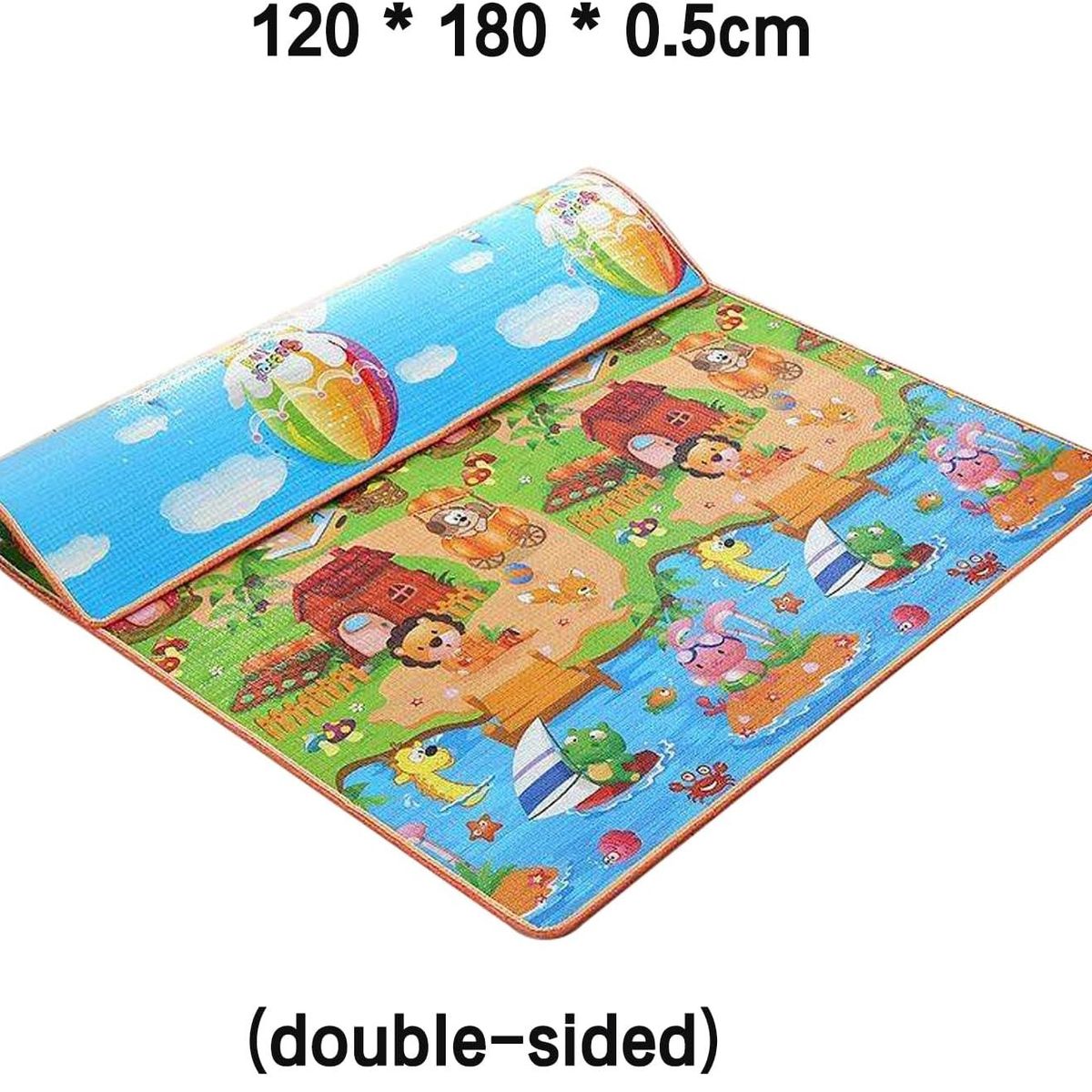 GENERICO - Piso bebe térmico alfombra educativa 180 x 120cm