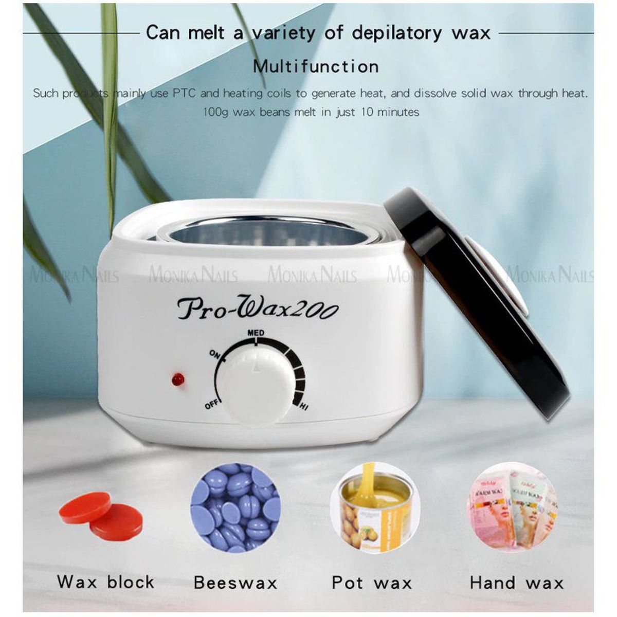 OEM - Olla de cera para depilación calentador de cera spa corporal