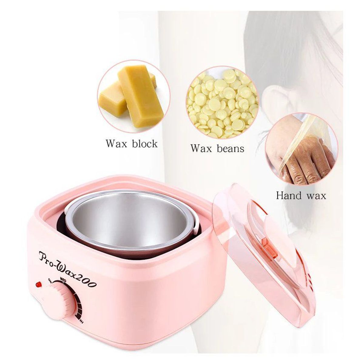 OEM - Olla de cera para depilación calentador de cera spa corporal