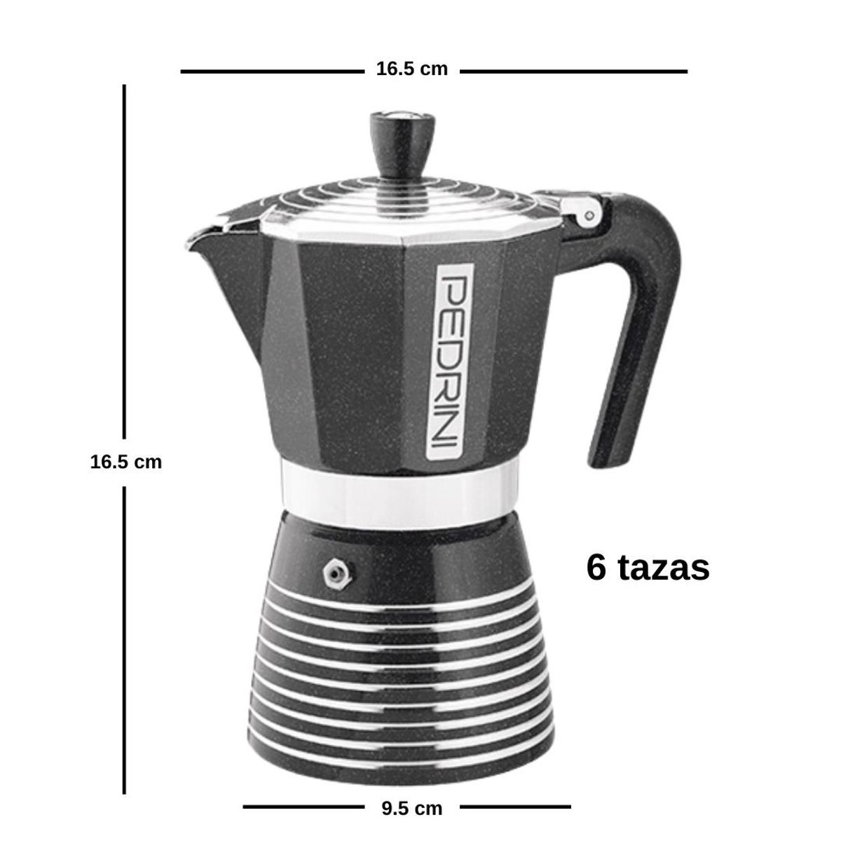 PEDRINI - Cafetera italiana INFINITY ROCK 6tz new PEDRINI