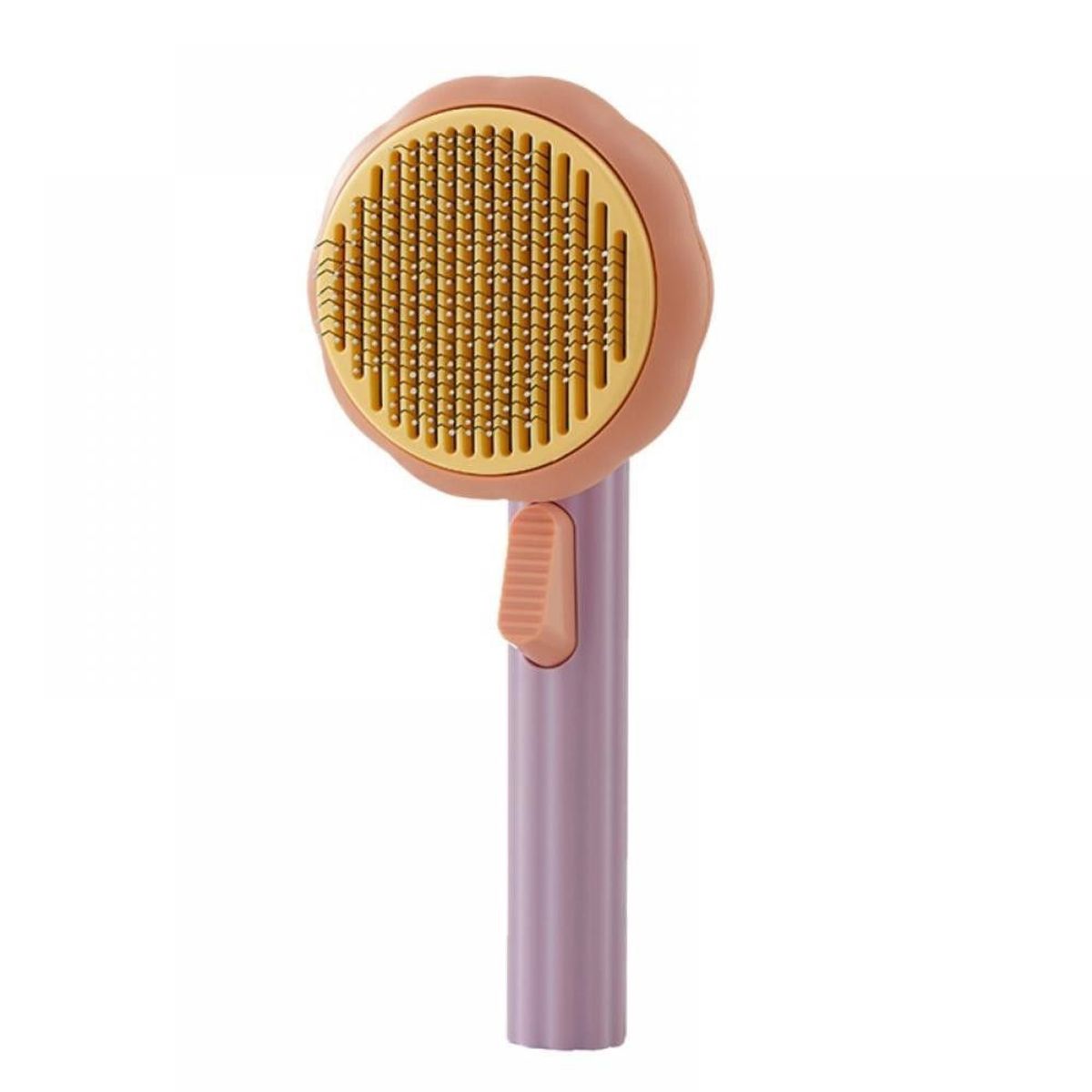 GENERICO - Mascotas - Cepillo Calabaza removedor de pelo Morado