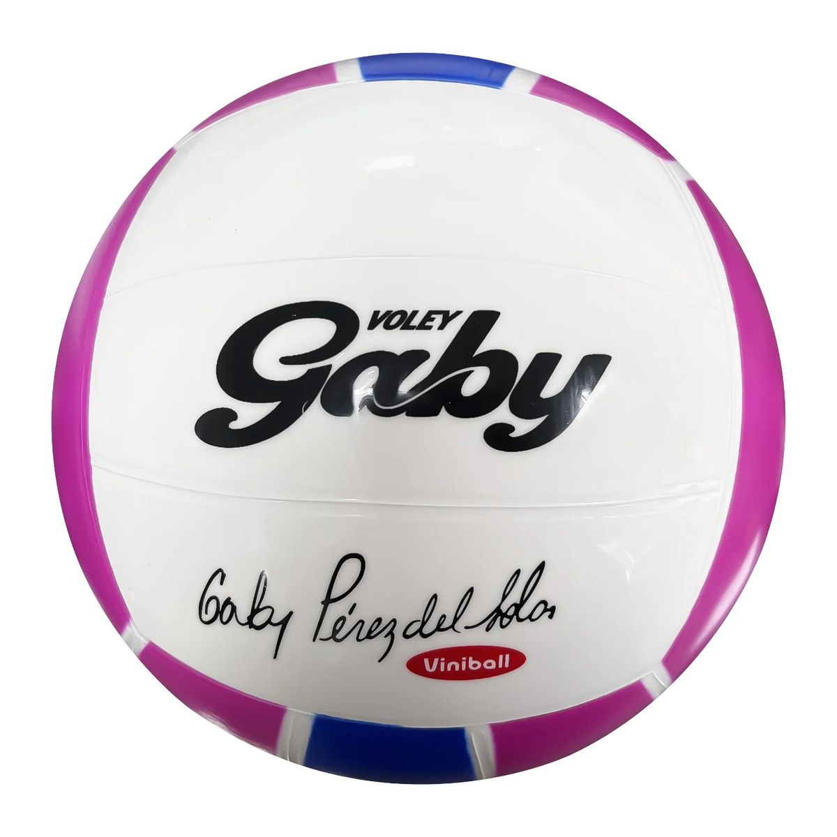 VINIBALL - Pelota de Voley Viniball Gaby Perez Fucsia