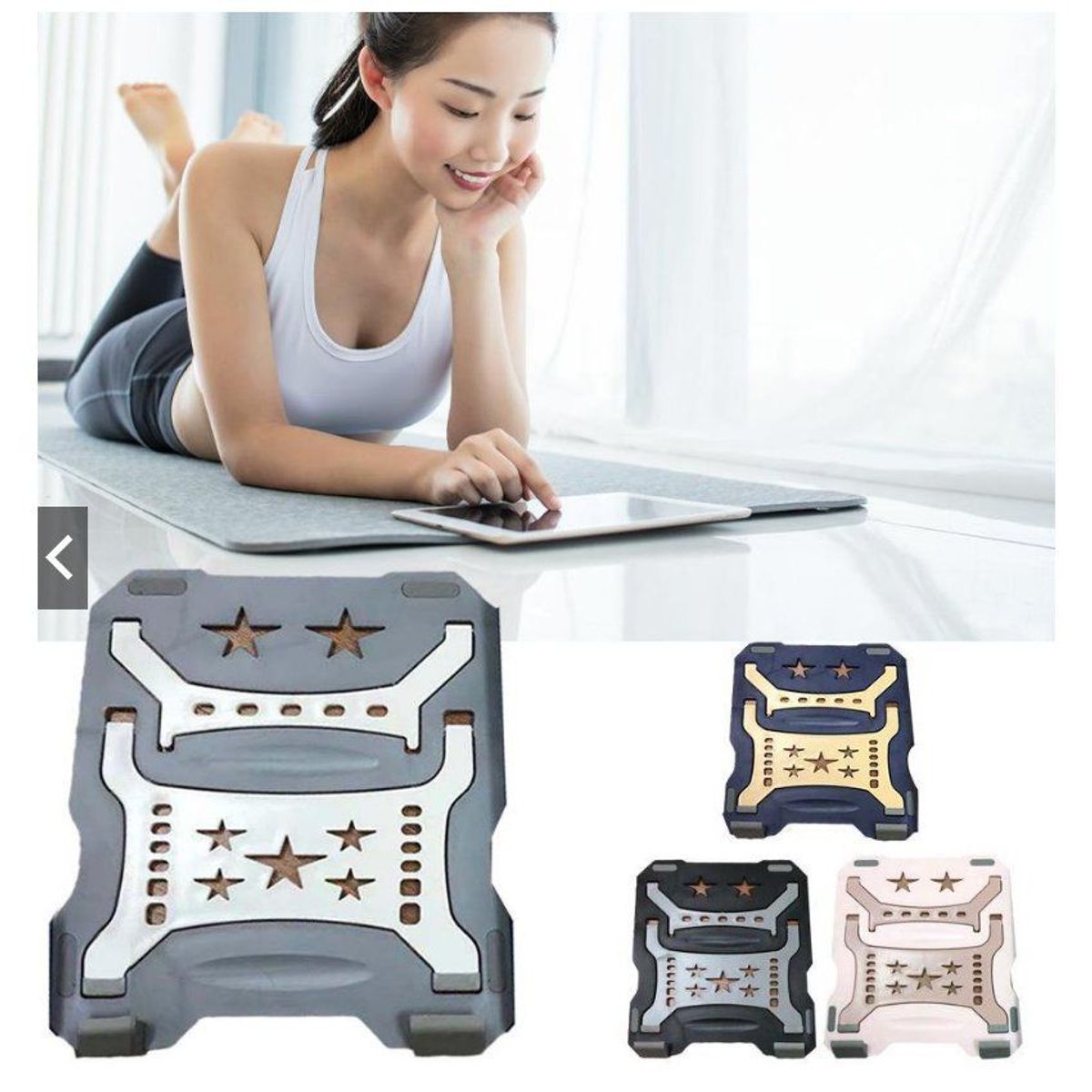 GENERICO - Base soporte portatil para laptop y celular