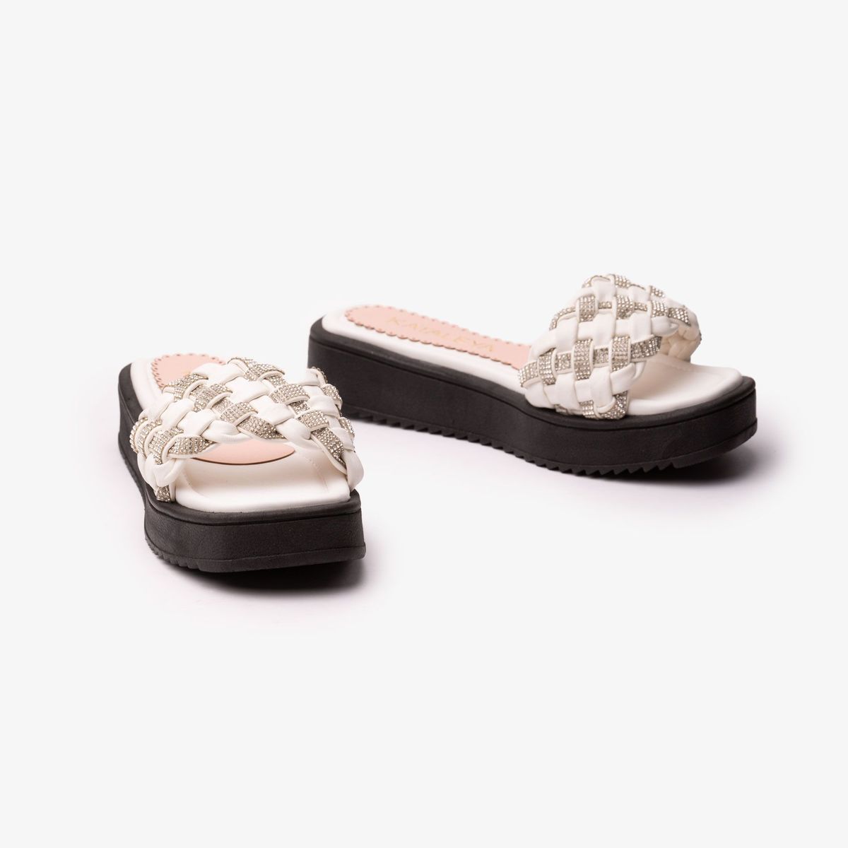 NEBULA - Sandalia Larissa - Blanco