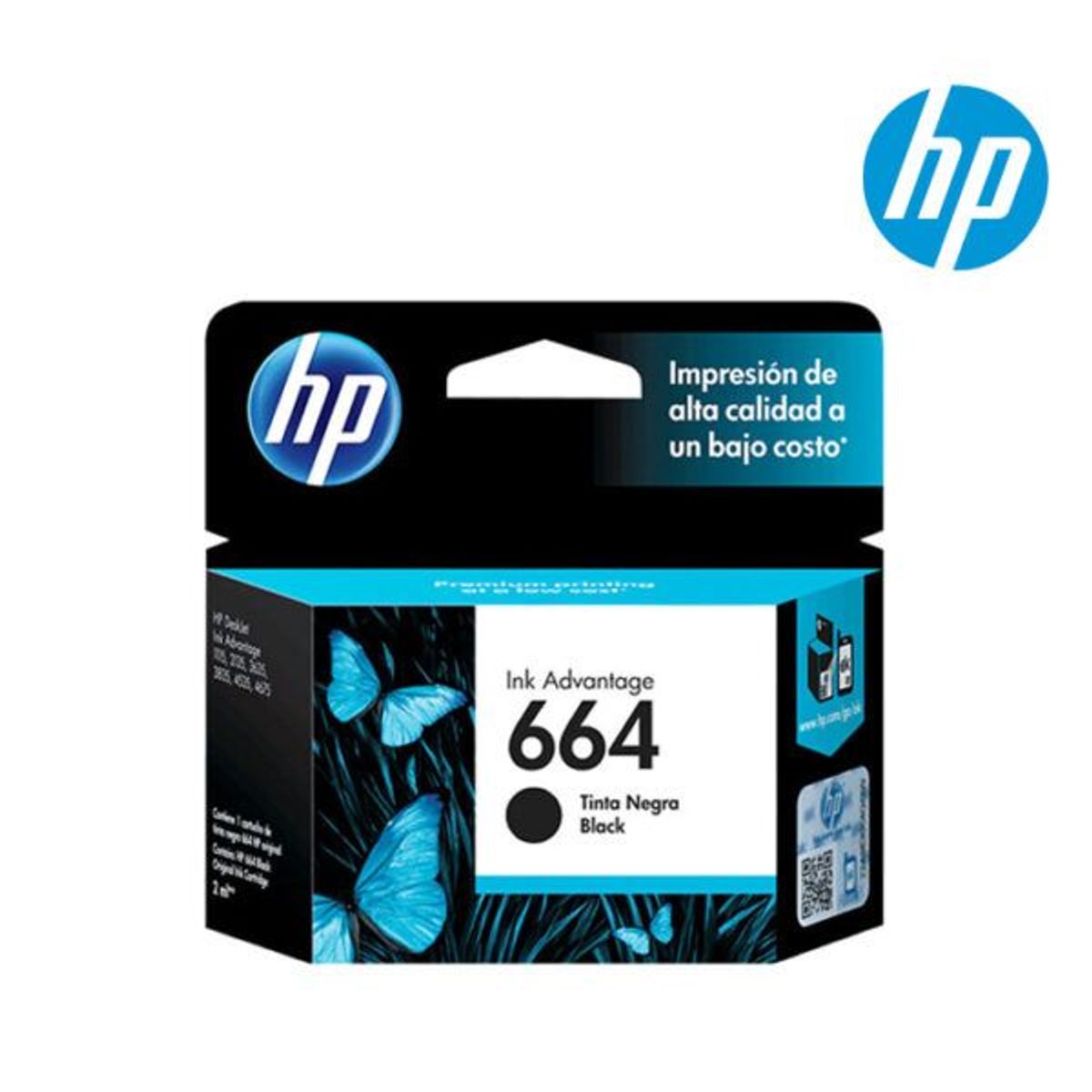 HP - Cartucho Hp 664 negro original