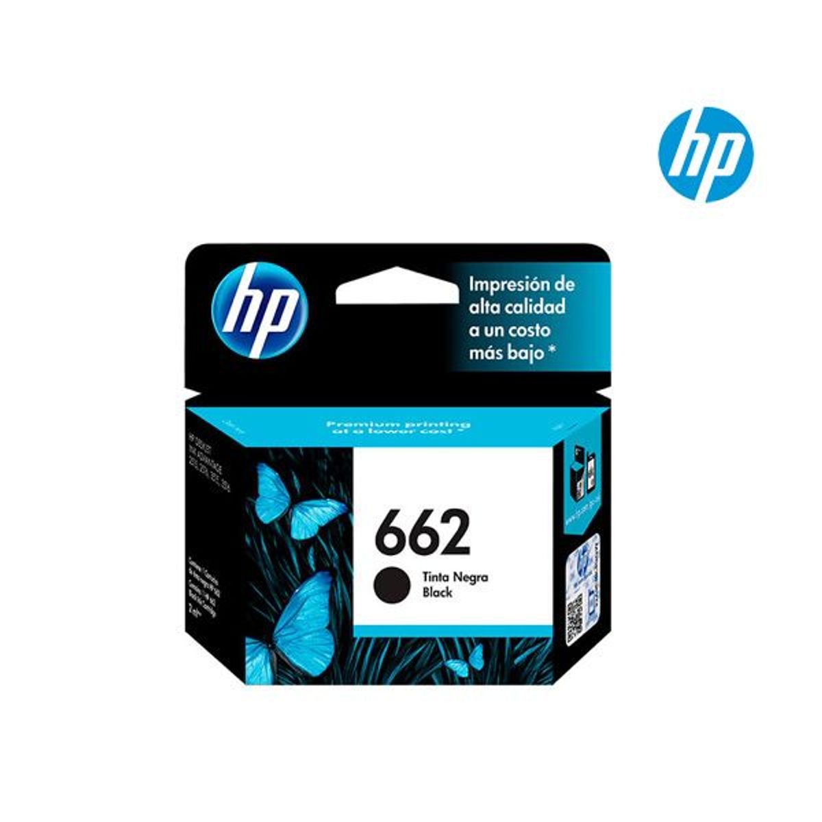 HP - Cartucho HP 662 negro
