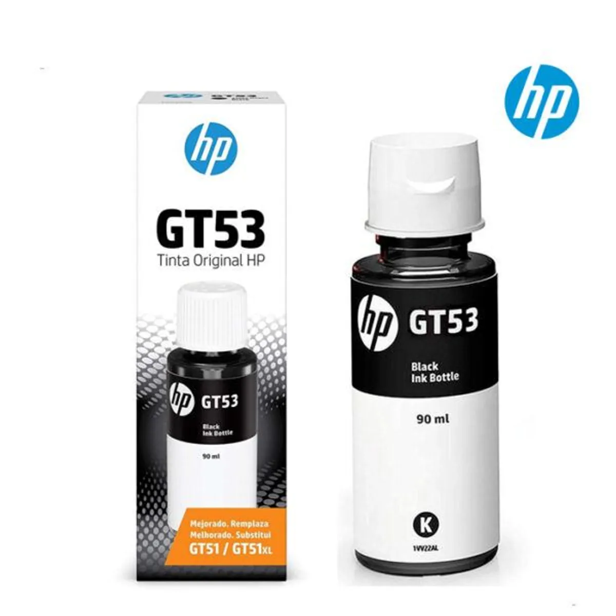 HP - Tinta HP GT53 Negro Original
