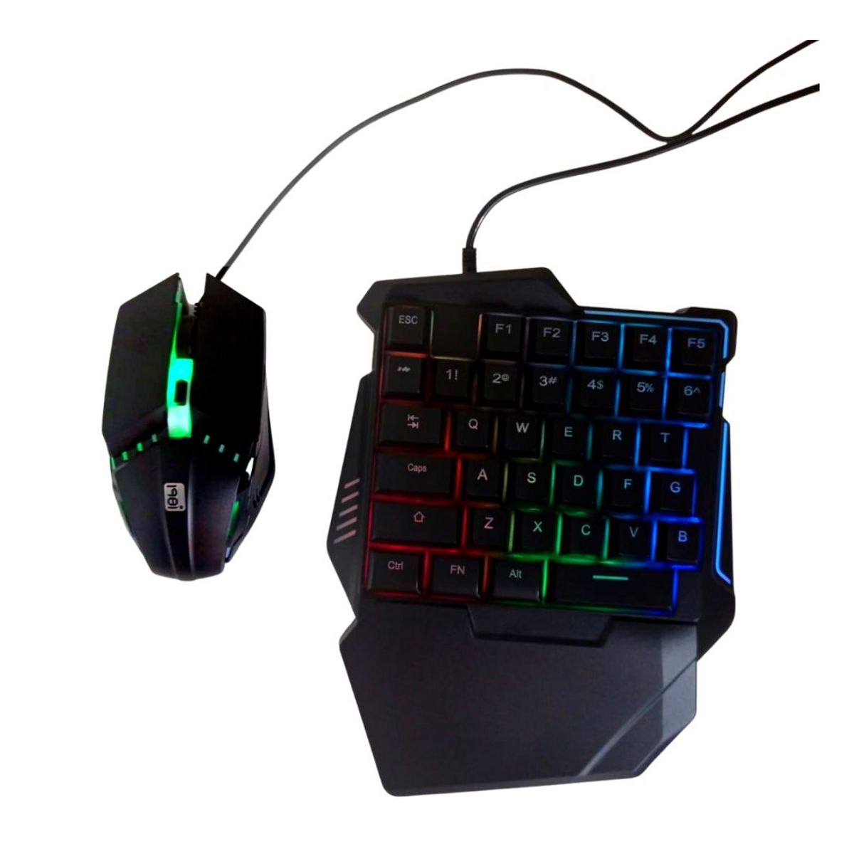 GENERICO - Combo Teclado + Mouse Gamer 2 En 1 De Colores 35 Teclas G506