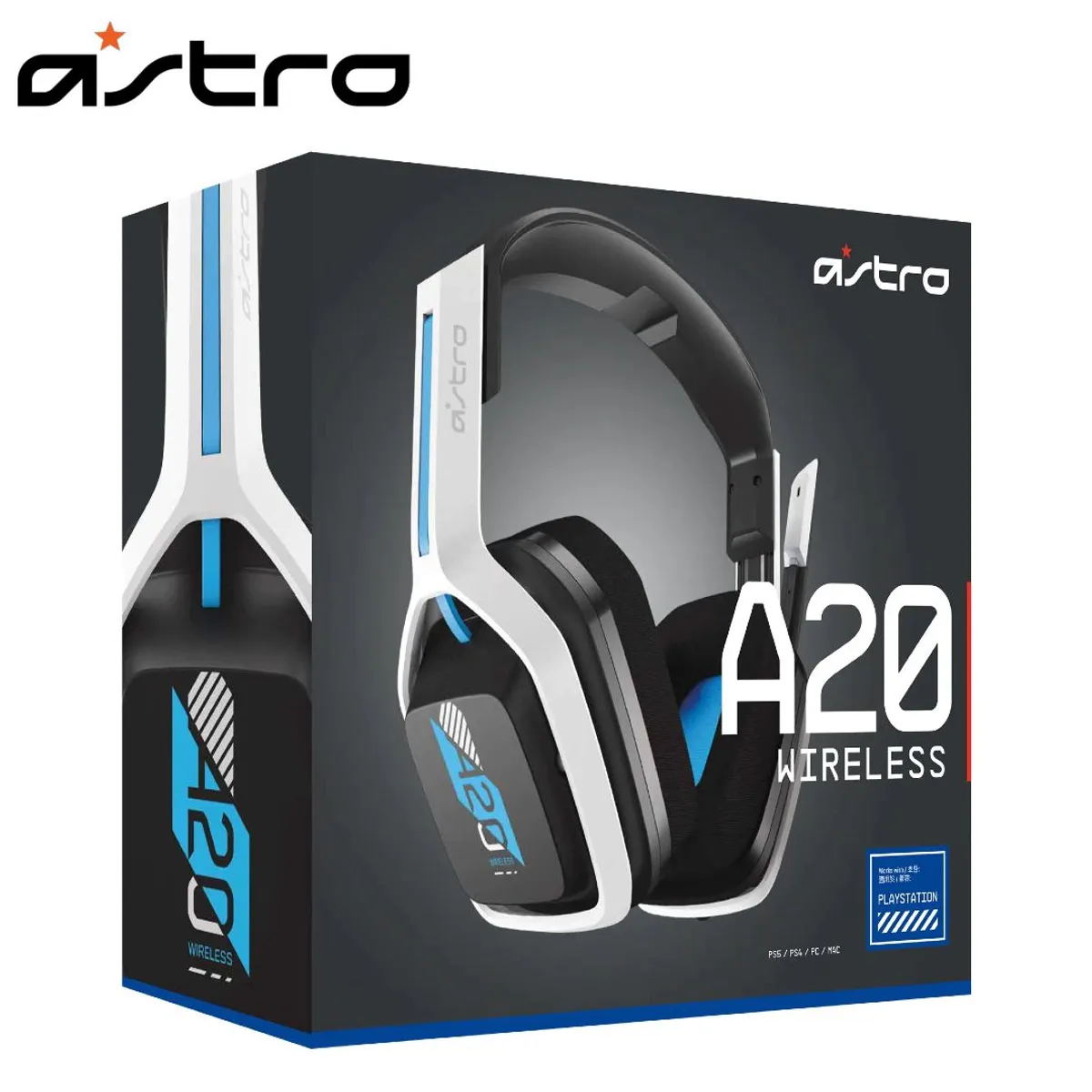 ASTRO - AURICULAR INALÁBRICO ASTRO A20 AZULBLANCO GEN2 939-001876