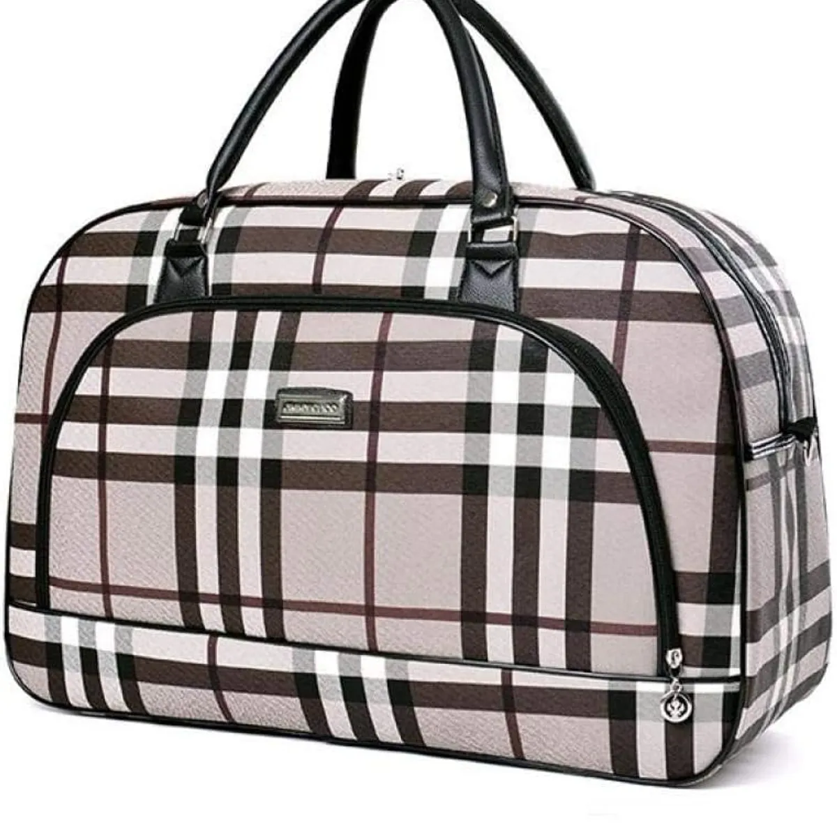 GENERICO - Bolso Casual 420219-LB-C1 con diseño para viaje Blanco_.