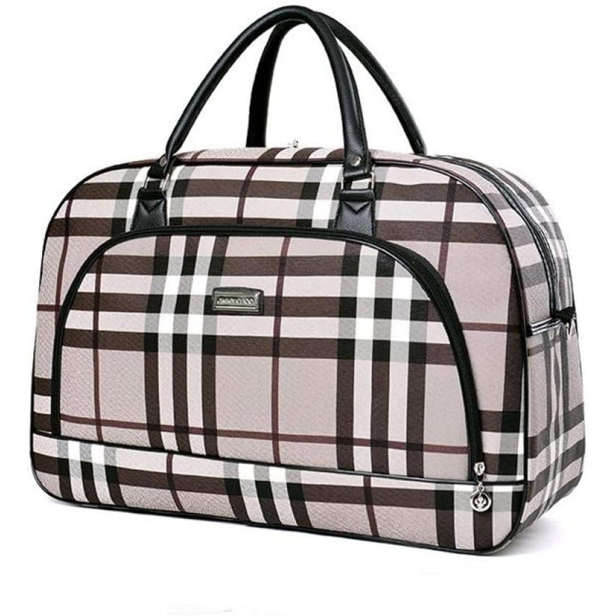 GENERICO - Bolso Casual 420219-LB-C1 con diseño para viaje Blanco_.