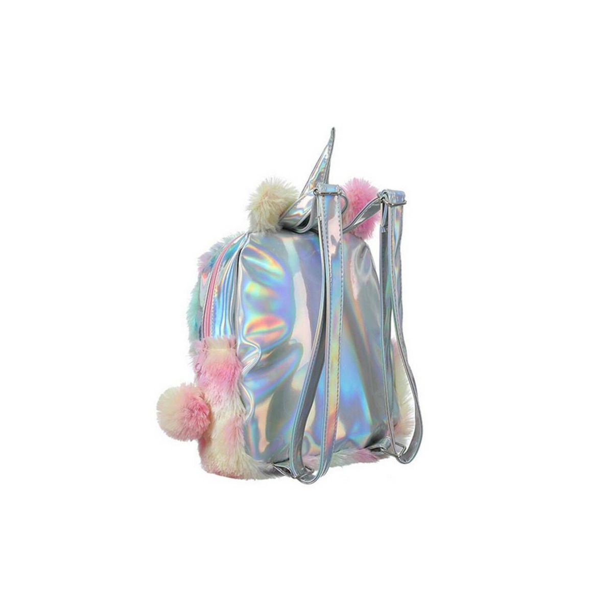 GENERICO - Mochila Peluche Unicorn para niña Rosado