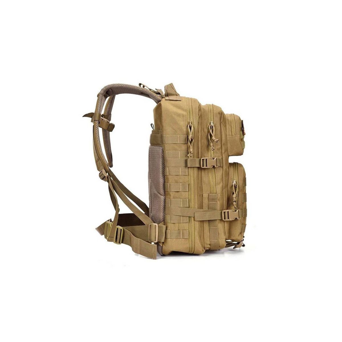 GENERICO - Mochila Militar Tactical Multifuncional Caqui
