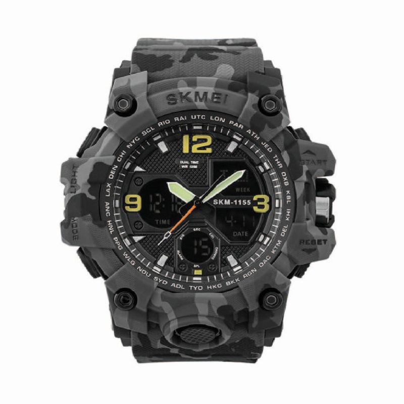 SKMEI - Skmei - Reloj 1155BCMGY Digital para Hombre