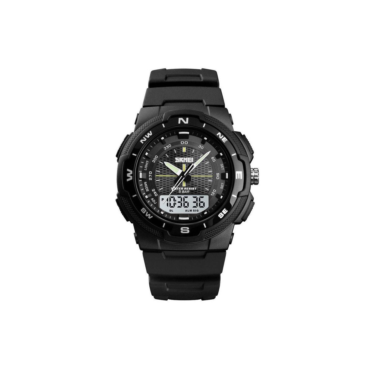 SKMEI - Skmei - Reloj Análogo-Digital 1454BKWT para Hombre