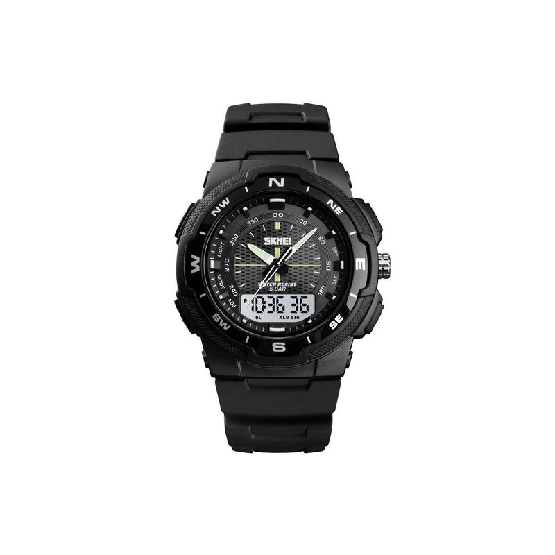 SKMEI - Skmei - Reloj Análogo-Digital 1454BKWT para Hombre