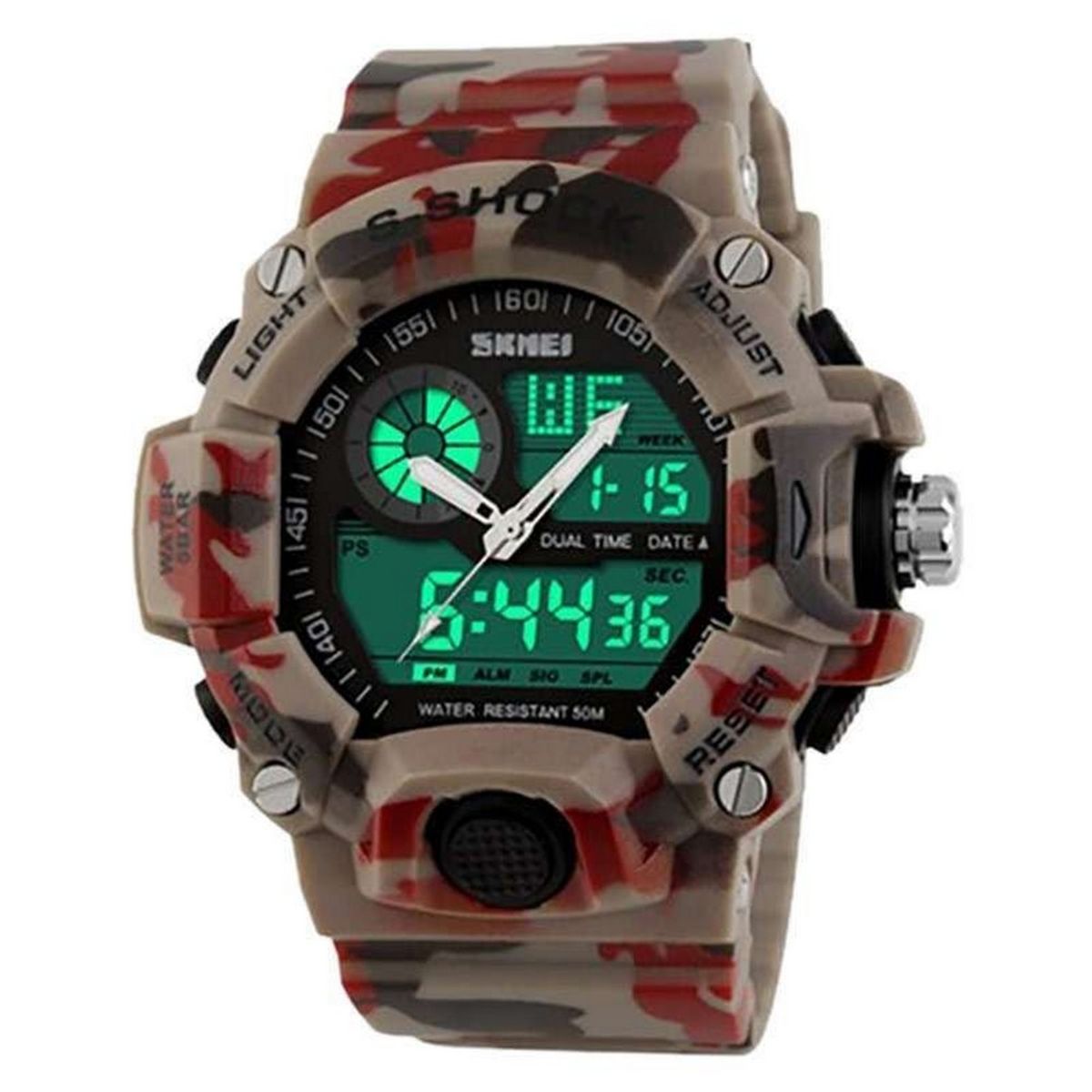 SKMEI - Skmei - Reloj 1029CMRD Digital para Hombre