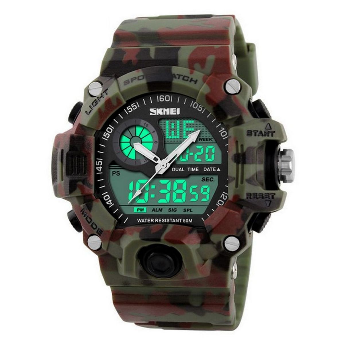 SKMEI - Skmei - Reloj 1029CMRD Digital para Hombre