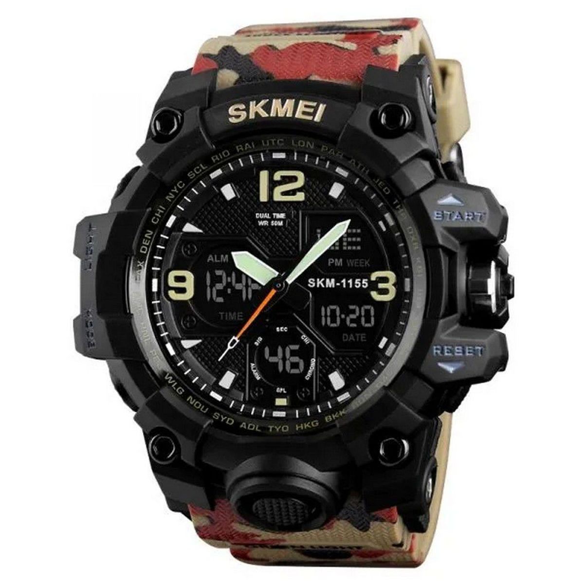 SKMEI - Skmei - Reloj 1155BCMRD Analógico y Digital para Hombre