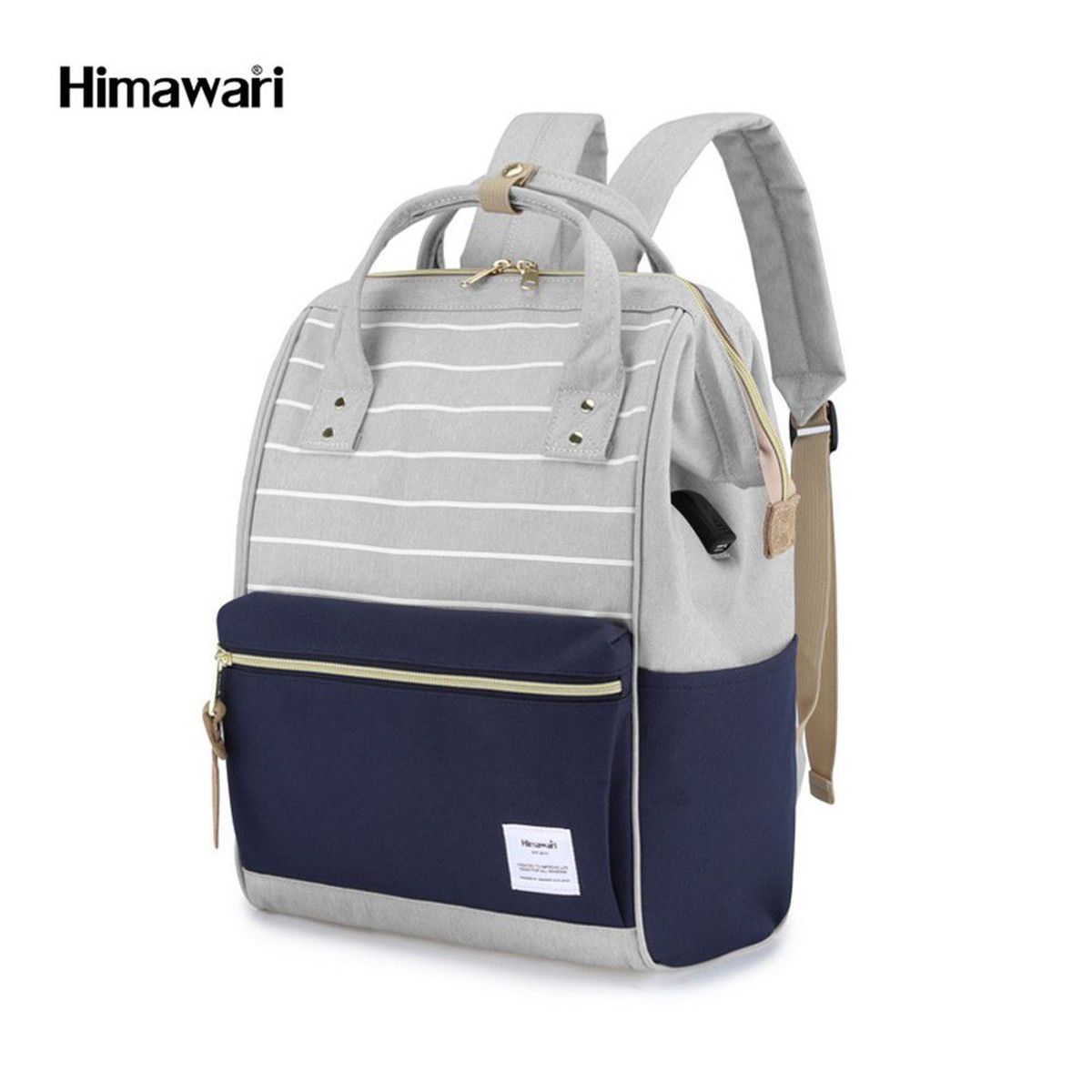 HIMAWARI - Himawari - Mochila Holly Daze H9001-17 Gris