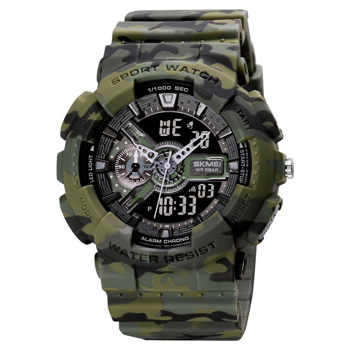 SKMEI - Skmei - Reloj 1688CMGN Análogo-Digital unisex