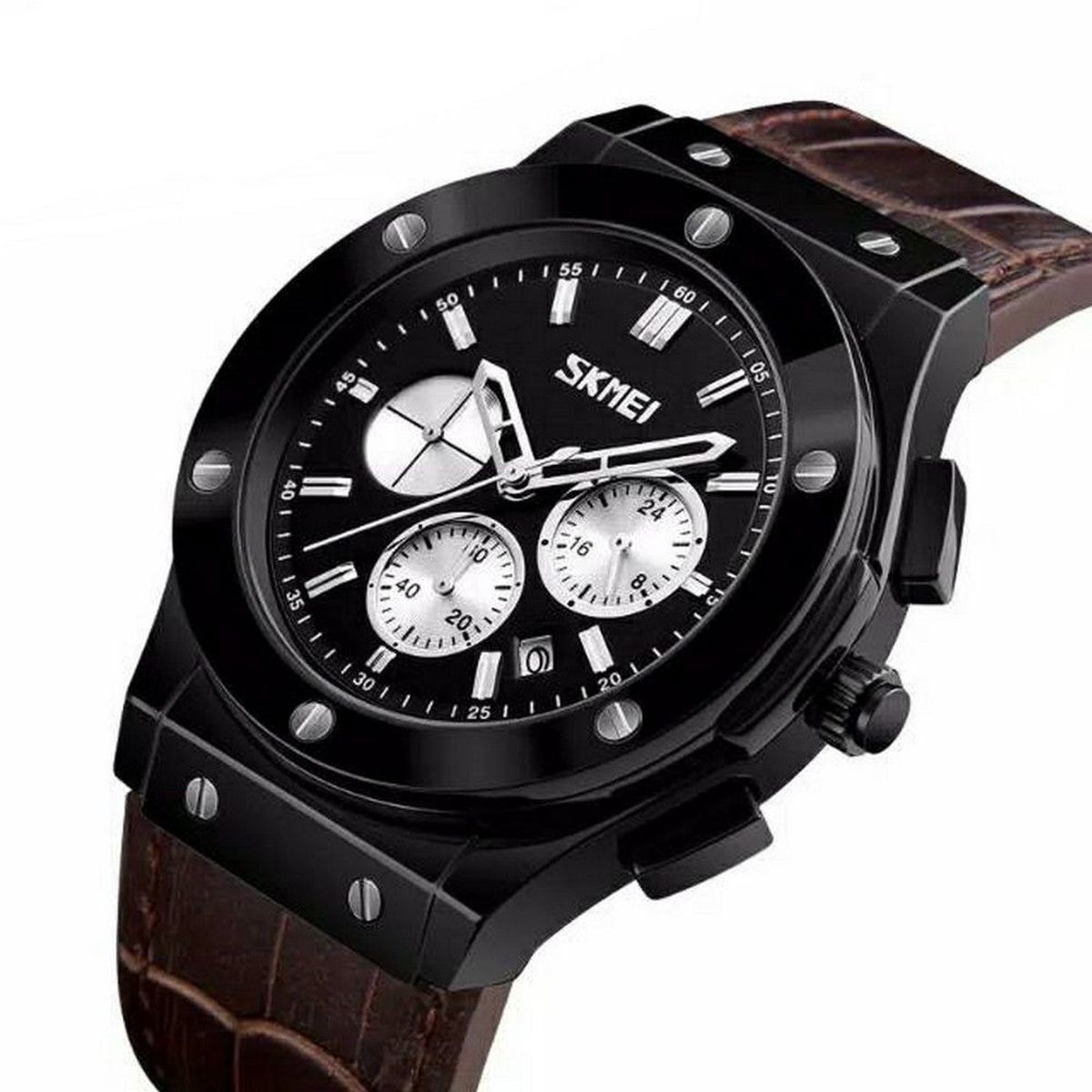 SKMEI - Skmei - Reloj Análogo 9157BN para Hombre