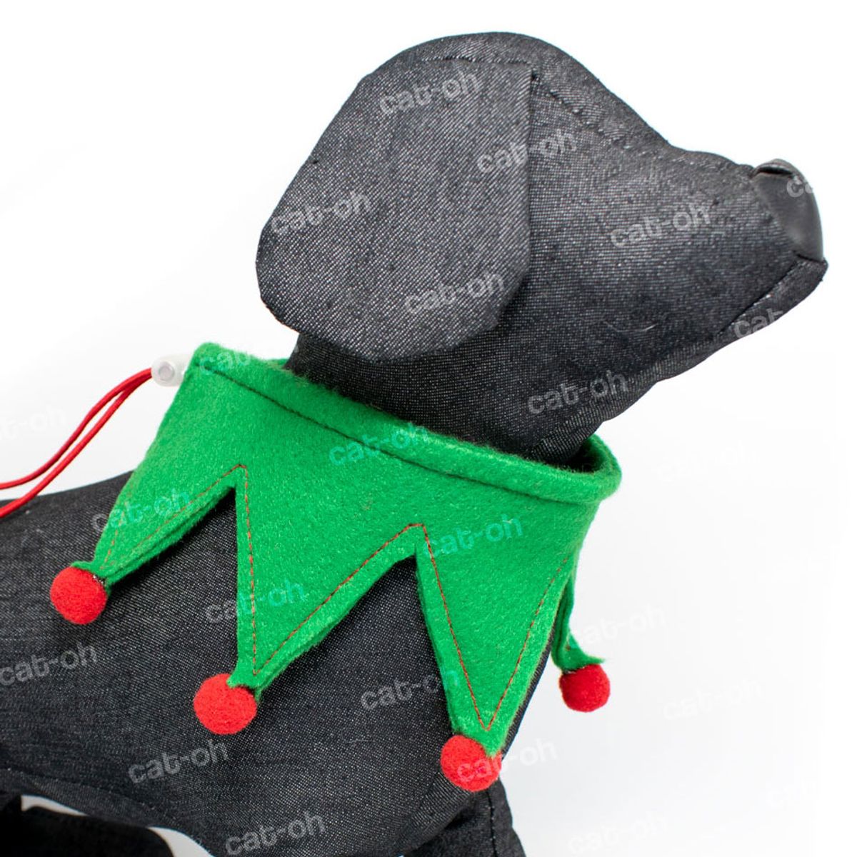 GENERICO - Ropa de Navidad para mascotas - Duendecillo feliz Verde - Talla XS