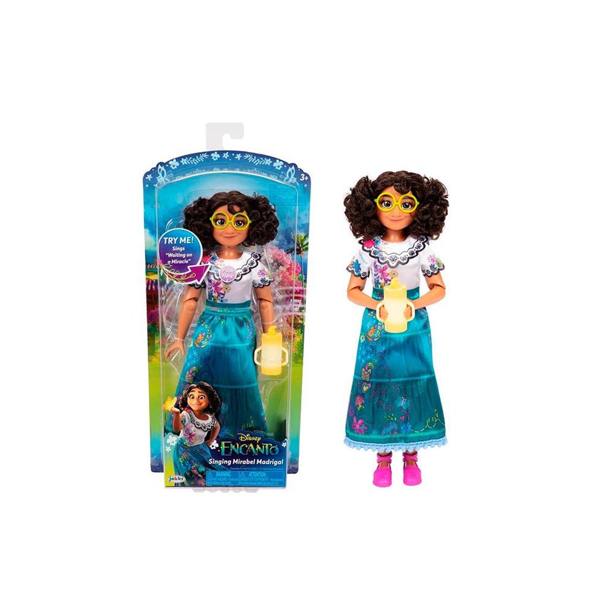 DISNEY - Disney Encanto Muñeca Mirabel Cantante 28cm