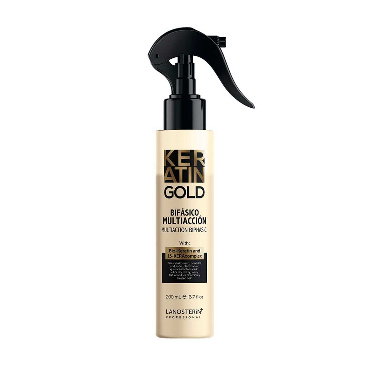 KERATIN GOLD - Bifásico Multiacción Keratin Gold 200 Ml