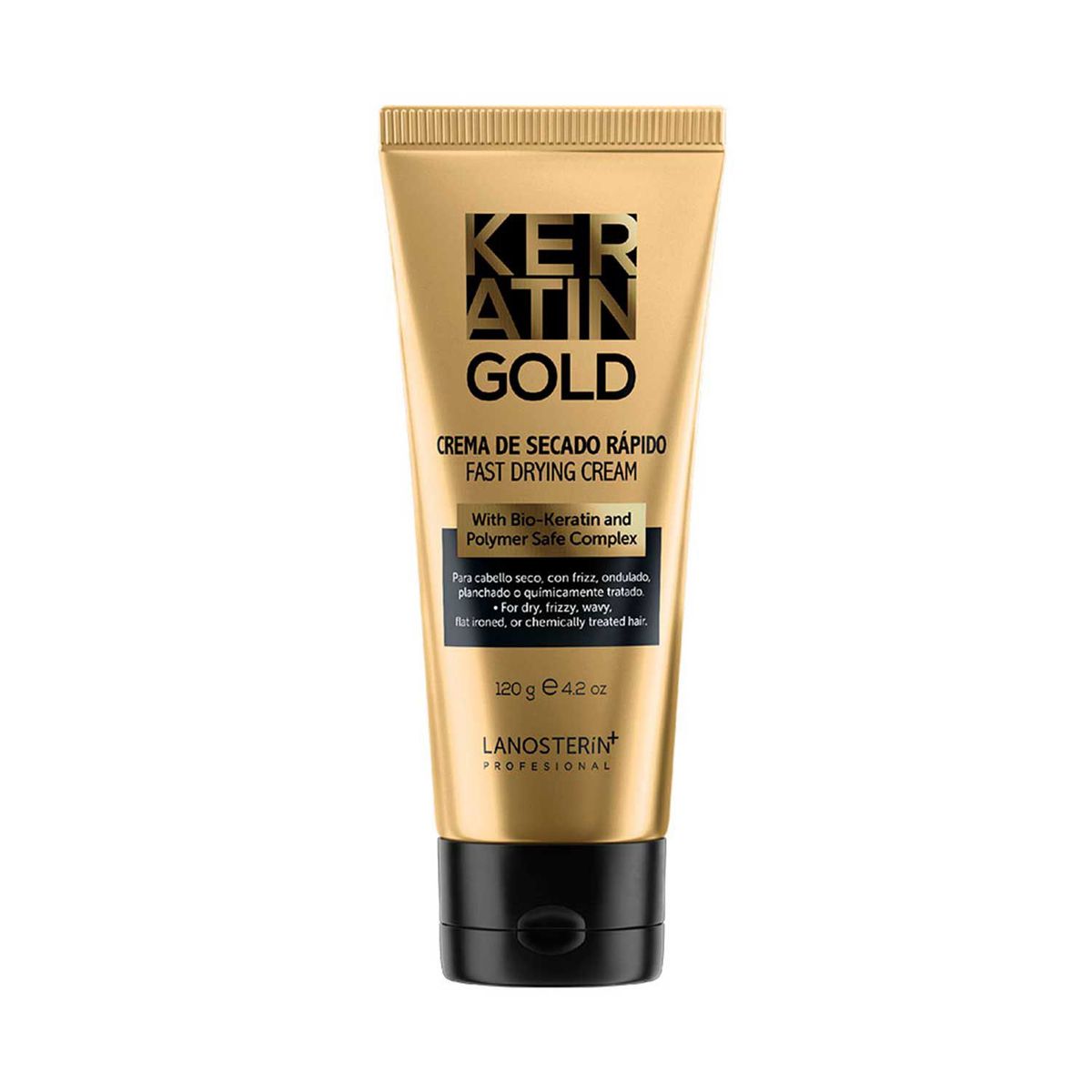 KERATIN GOLD - Crema De Secado Rápido Keratin Gold 120 G