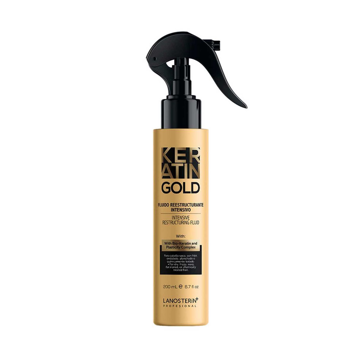 KERATIN GOLD - Fluido Reestructurante Intensivo Keratin Gold 200 Ml